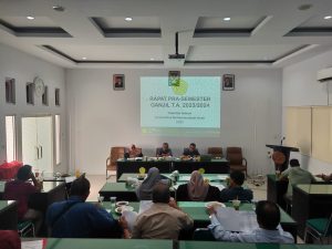Fakultas Hukum UNMUHA melaksanakan Rapat Perkuliahan Semester Ganjil Tahun Akademik 2023/2024