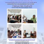Rapat Peninjauan Progres Penyusunan Borang Akreditasi Fakultas Hukum Universitas Muhammadiyah Aceh oleh LP3 dan BPM Universitas Muhammadiyah Aceh